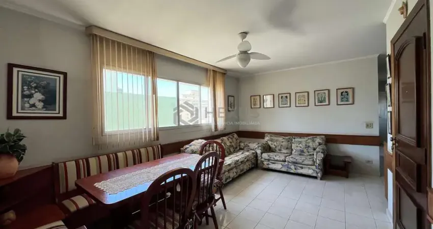 Apartamento com varanda e vista mar na quadra mar da praia das pitangueiras à venda, centro da cida