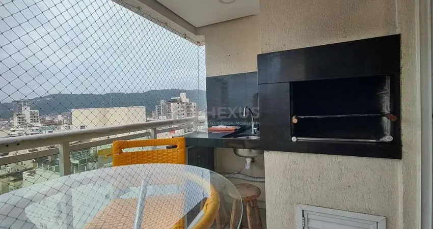 Apartamento com varanda gourmet e lazer na praia da enseada, guaruja