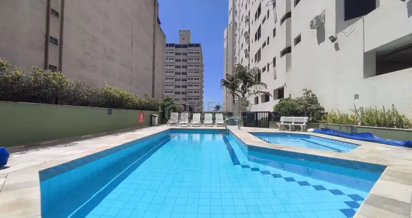 Apartamento com varanda vista mar e lazer na quadra mar da Praia das Asturias, Guaruja