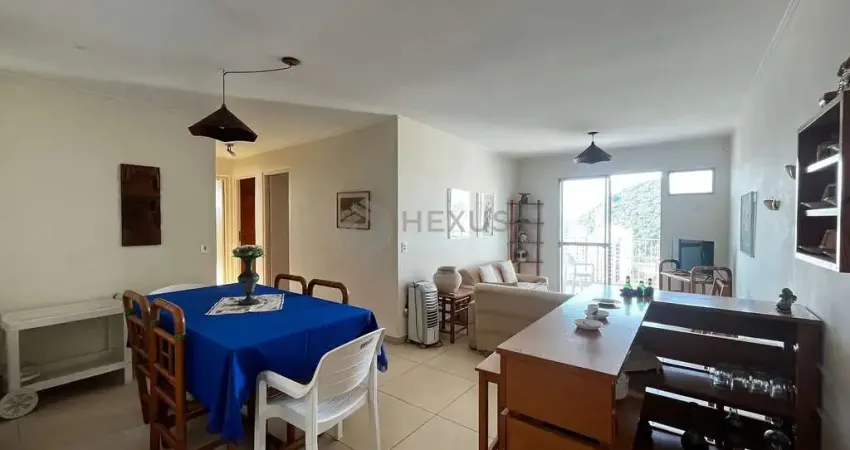 Apartamento com varanda vista mar na Praia das Pitangueiras, Guaruja