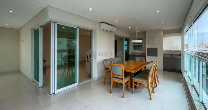 Apartamento varanda gourmet e lazer na região do Aquário na Praia da Enseada, Guaruja