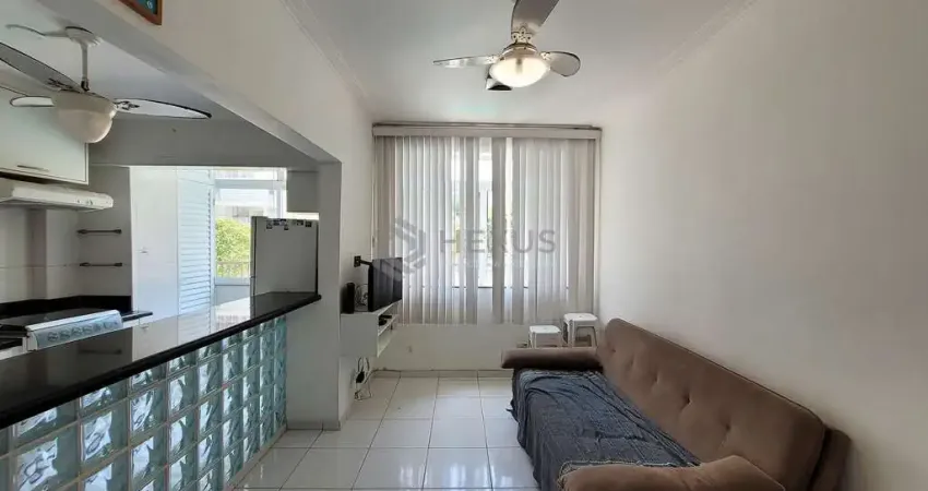 Apartamento reformado na beira mar da Praia das Asturias, Guaruja