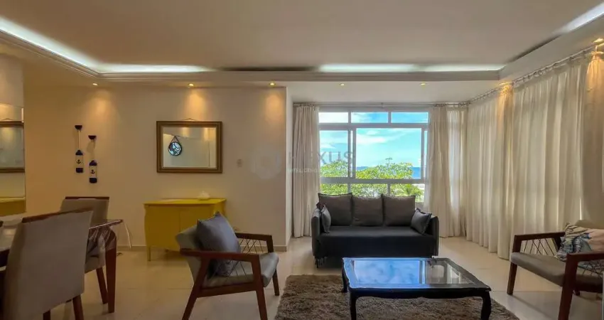 Apartamento reformado frente mar na Praia das Pitangueiras, Guaruja