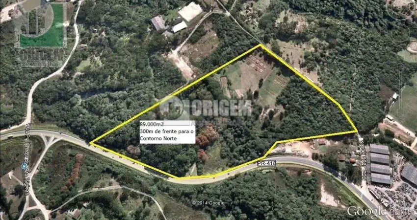 Área à venda, 94000.00 m2 por r$14500000.00 - lamenha grande - almirante tamandare/pr