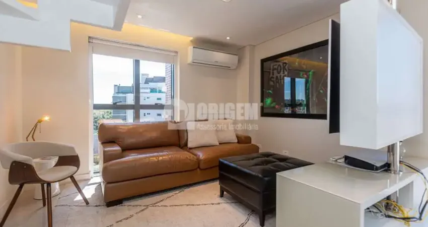 Apartamento duplex com 1 quarto à venda, 74.00 m2 por r$820000.00 - juveve - curitiba/pr