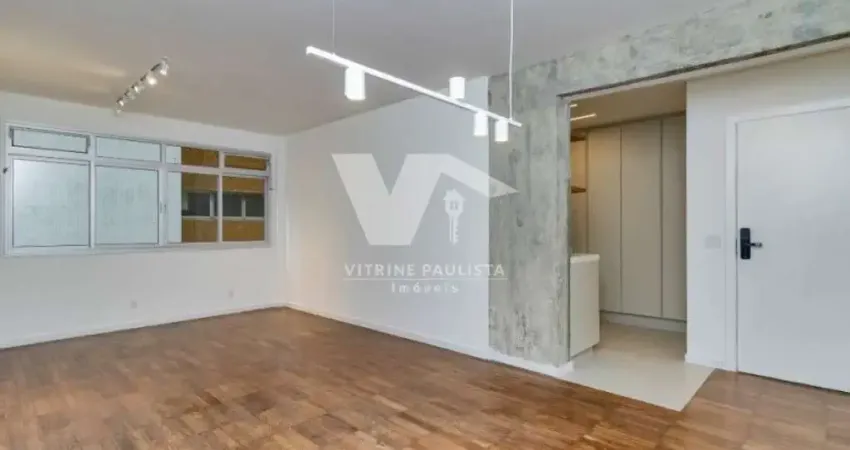Apartamento reformado à venda no higienópolis, 2 suítes, 1 vaga, com 102m² e marcenaria. perto da praça buenos aires.