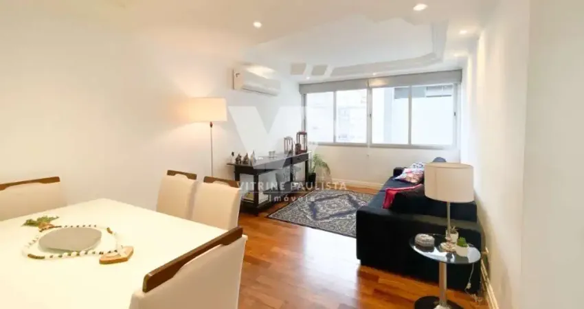 Apartamento à venda no jardim paulista com 3 quartos (1 suíte) e 1 vaga, totalmente reformado, com 100m² e ar condicionado