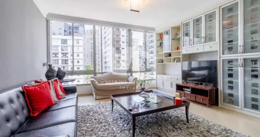 Apartamento à venda em higienópolis com 3 quartos (1 suíte) e 1 vaga de garagem. reformado e com 145m² de área útil.