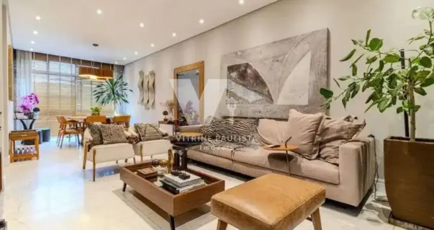 Apartamento à venda em higienópolis com 125m², 3 quartos (1 suíte) e 1 vaga de garagem, mobiliado, perto do metrô mackenzie e shopping higienópolis.