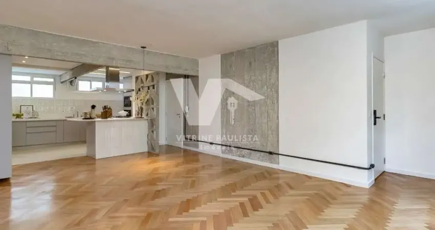 Apartamento à venda no jardim paulista com 3 quartos (1 suíte) e 1 vaga, 115m², reformado, com banheiros e cozinha mobiliados..