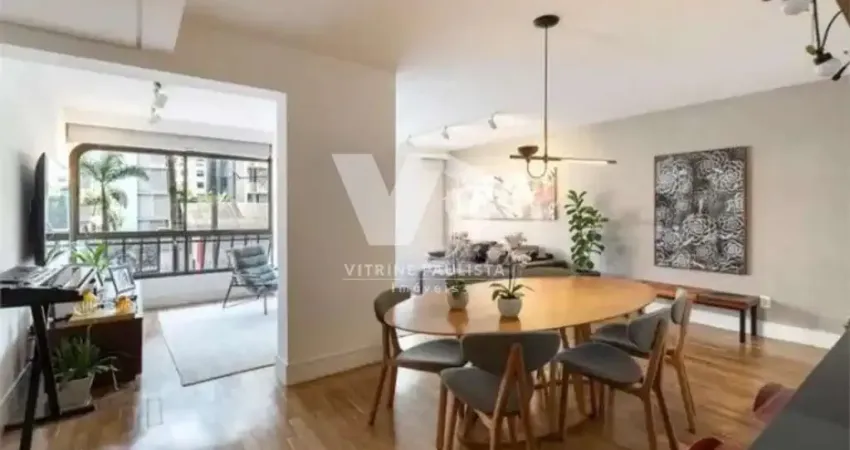 Apartamento no jardim paulista com 3 suítes e 2 vagas, 122m². reformado, moderno, com ar condicionado e lazer completo.