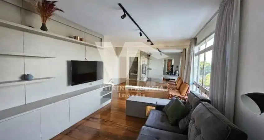 Apartamento à venda no Jardim América com 115m², 3 quartos e 1 vaga. Frente ao Clube Paulistano.