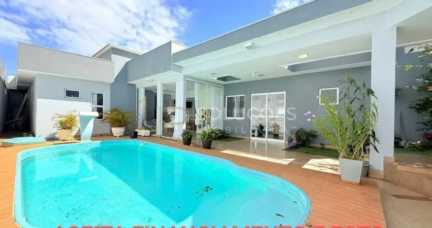 Casa com 3 suítes, cozinha com planejados + área gourmet completa| quadra 05 , sobradinho-df | aceita financiamento e fgts