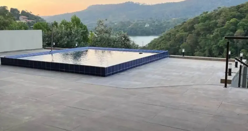 Bela casa, com vista incrível para a represa, em condomínio - mairiporã!