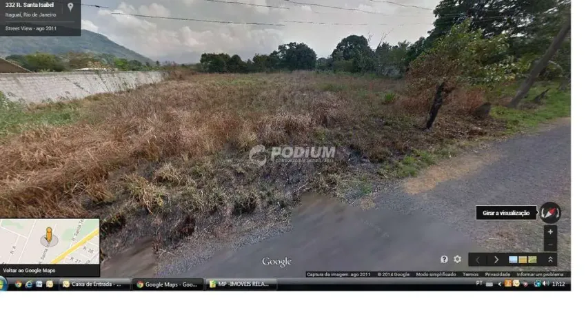 Terreno à venda na Rua Arapucaia Guassu, Mazomba, Itaguaí