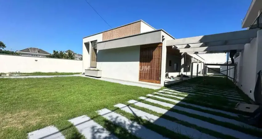 Recreio dos bandeirantes | casa linear 4 quartos, sendo 3 suites