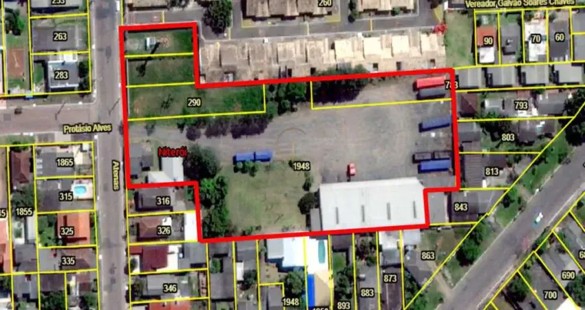 Terreno à venda na Rua Atenas, 300, Niterói, Canoas