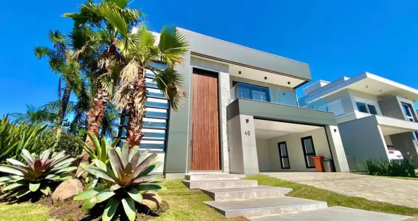 Sobrado de alto padrão mobiliado e equipado no condomínio vivendas do parque na monte castelo