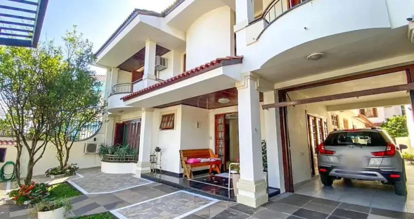 Casa à venda em canoas - jardim do lago - 248.97m² - churrasqueira e closet