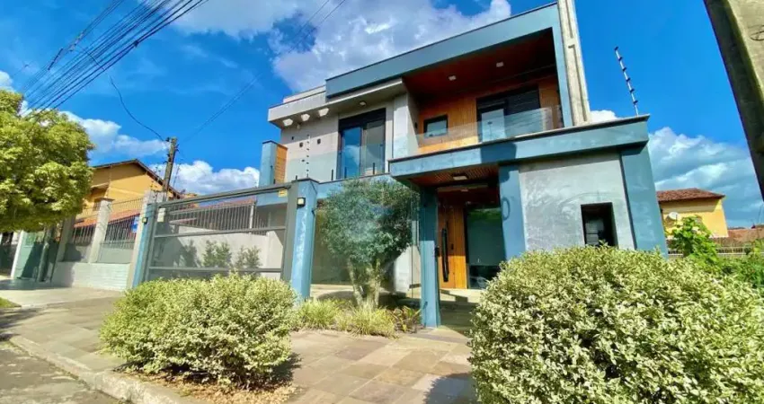 Sobrado alto padrão semi-mobiliado com 3 dorm- suíte no moinhos de vento