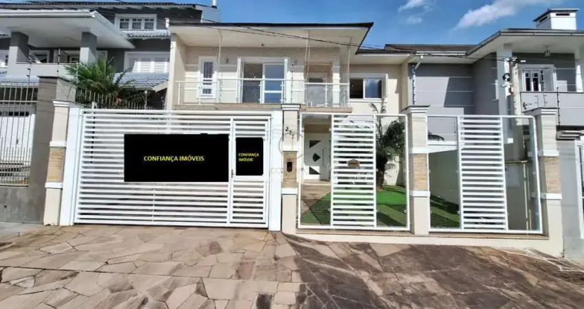 Excelente sobrado com 04 dormitórios, sendo 01 suíte, no moinhos de vento em canoas