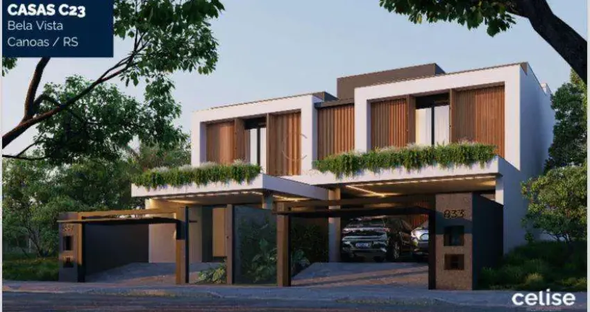 Casa com 3 quartos à venda na Rua Almerindo Silveira, 833 e 837, Loteamento Bela Vista, Canoas