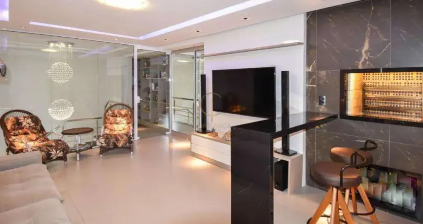 Cobertura com 3 dormitórios, sendo 2 suites, a duas quadras da br 116, a 10 minutos do aeroporto, canoas, rs.