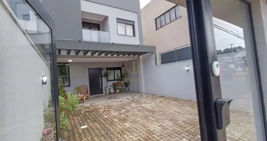 Sobrado em canoas, igara - 143m² - living 2 ambientes e lareira