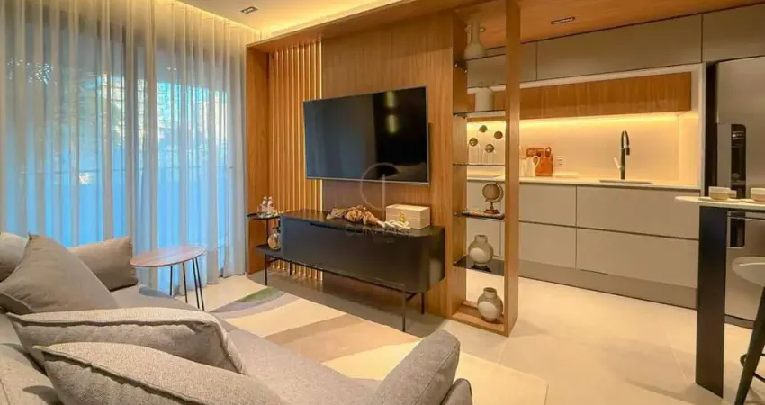 Apartamento novo e mobiliado com infraestrutura completa no centro de canoas