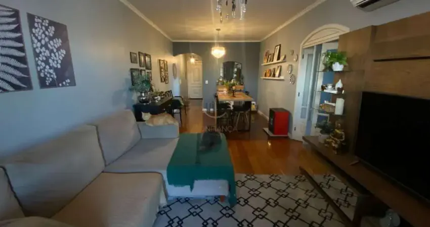 Ótimo apartamento muito amplo, com 2 dormitórios, 98,70 m2, com dependência de empregada, sacada, churrasqueira, proximo do canoas park shopping