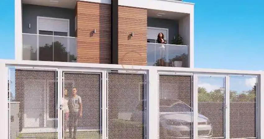 Obra em fase acabamento -sobrado 02 suítes e 01 vaga para veículo no bairro são josé