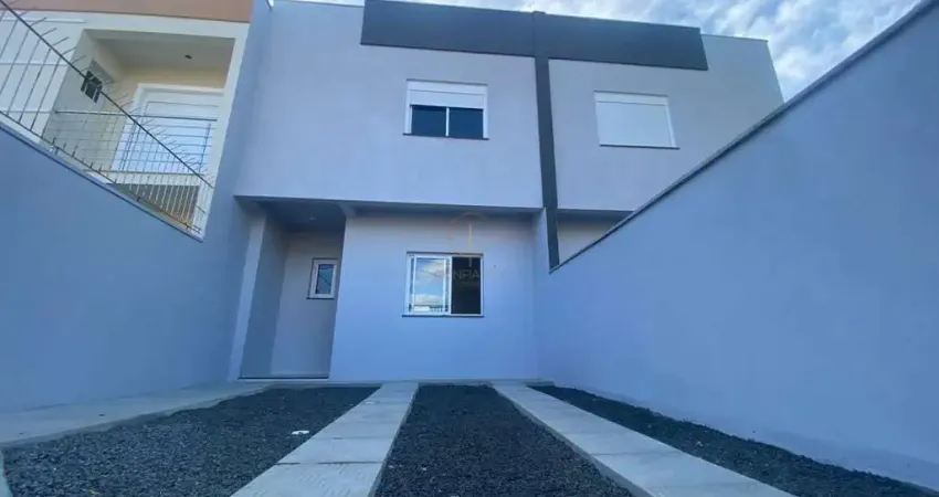 Sobrado com 02 dormitórios, sendo 02 suítes, no fátima em canoas