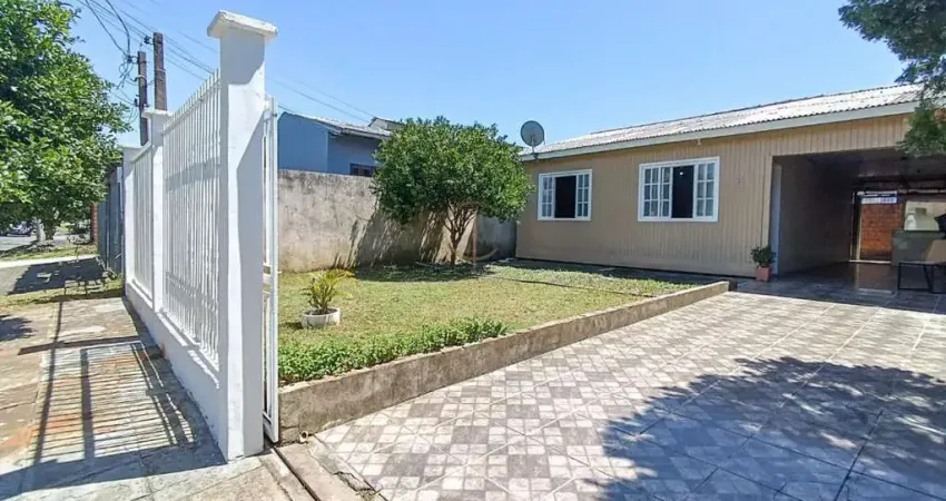 Casa à venda em canoas, olaria - churrasqueira, varanda e jardim