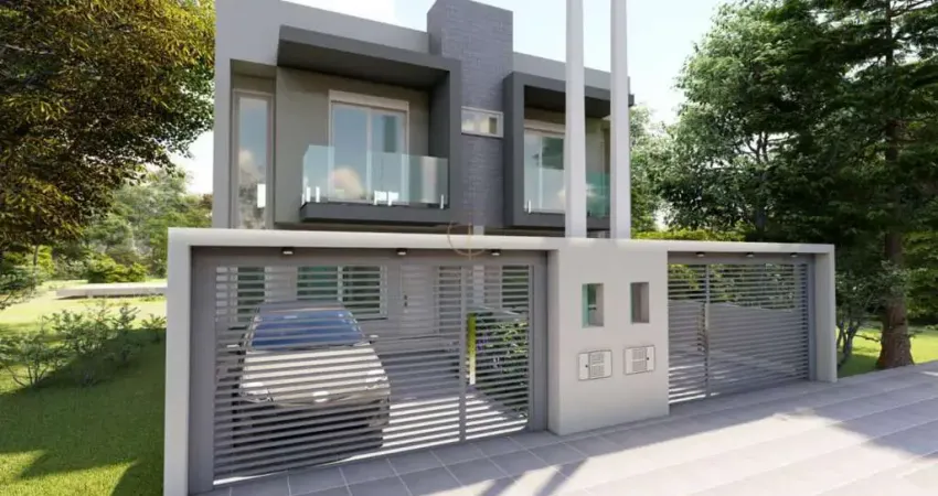 Ótimo sobrado novo, com 3 dormitórios, sendo 1 suíte, sacada, duas vagas.