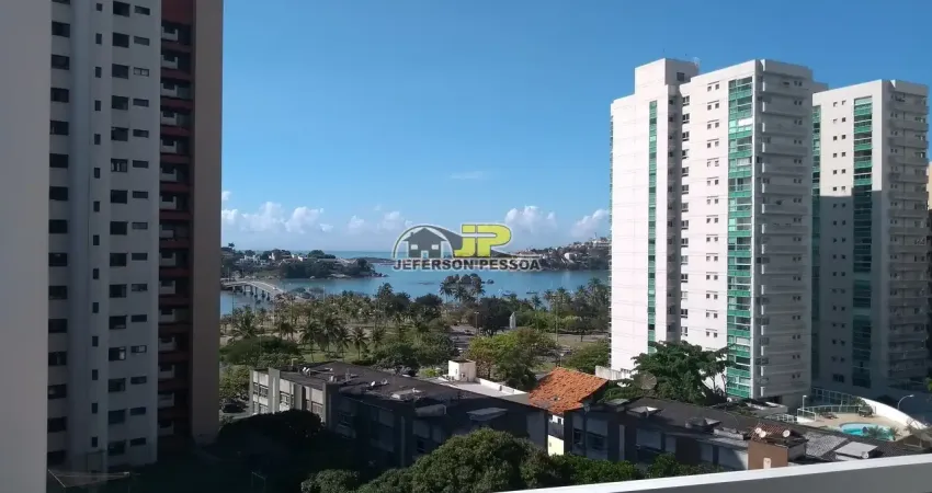 Apartamento semi mobiliado de 1 quarto, vaga de garagem  com vista para o mar na praia do canto