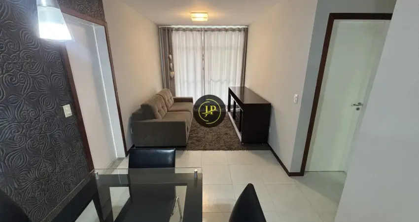 Apartamento mobiliado de 02 quartos/suíte com lazer na cobertura na praia do canto