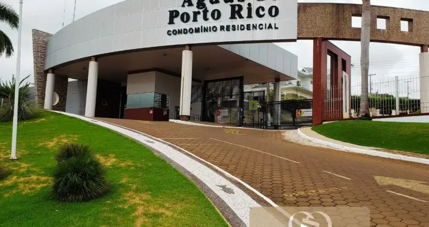 ️ terreno 630 m2 à venda ou troca – condomínio águas de porto rico, porto rico/pr ️