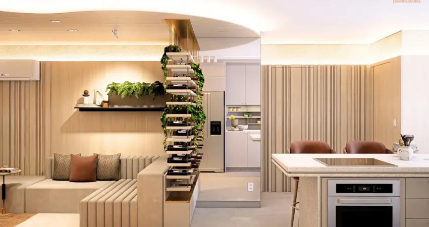 Pré-lançamento ingarden - av. brasil / 78 m2 / 3q (1suite) ou 2 suítes/ 1vaga  / zona 03 / maringá