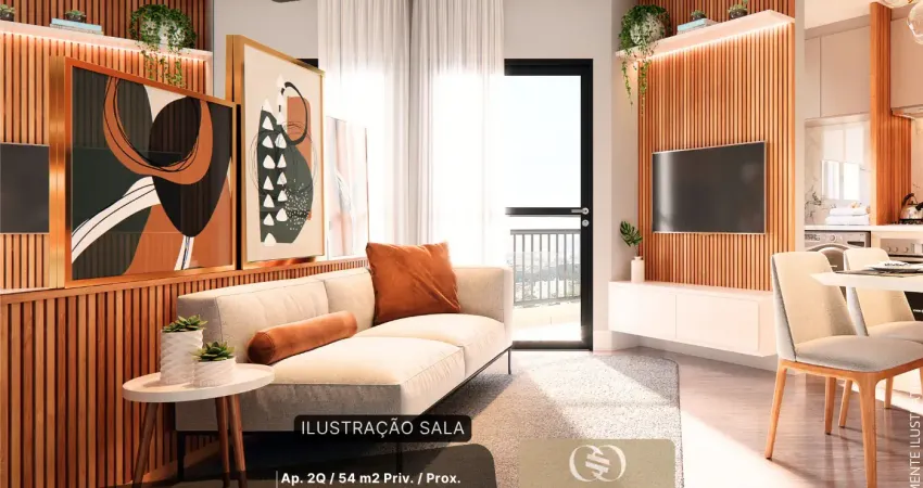 Apê 2 dorms 54m², 1 vg, sacada c/ churras — vila emília, maringá