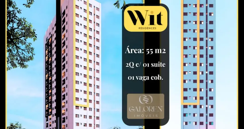 Wit residences — 2q c/ 1 suite | 55 m2 | financiamento imediato, lazer completo, próximo a unicesumar e mudança em junho/2026