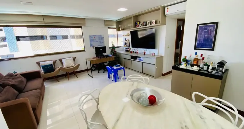 Apartamento 2/4 no stiep com sala ampla, condominio fechado com piscina aquecida