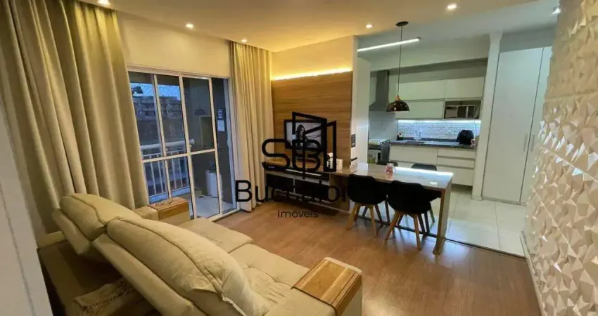 Apartamento com 2 dormitórios à venda por r$ 589.000,00 - estuário - santos/sp