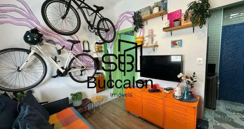 Kitnet / Stúdio à venda na Avenida Doutor Epitácio Pessoa, Embaré, Santos