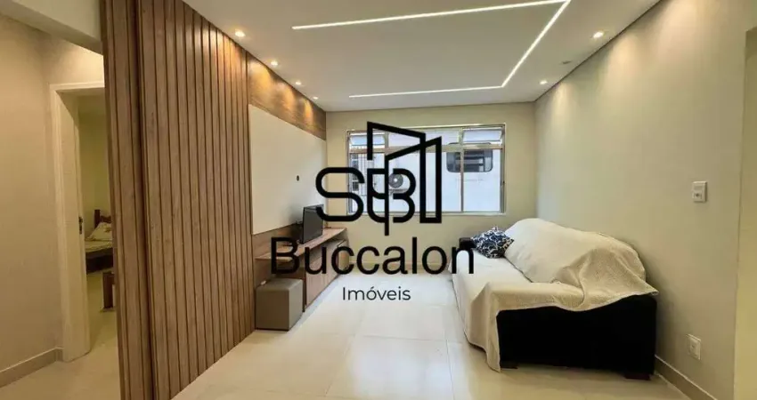 Apartamento com 2 dormitórios à venda, 83 m² - ponta da praia - santos/sp