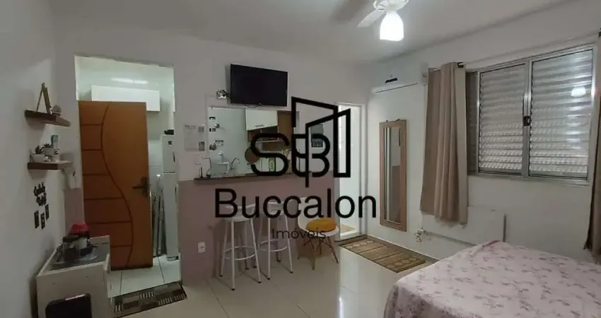 Kitnet 24m² com 1 banheiro em josé menino, santos – financiamento sim