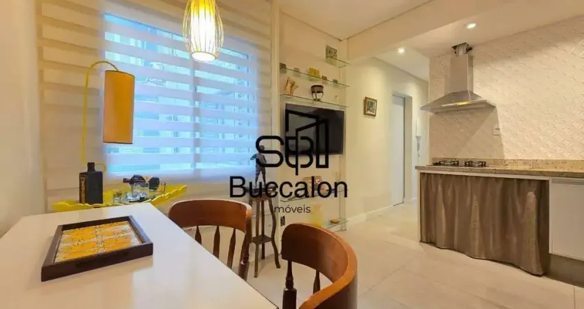 Apartamento com 1 quarto à venda na Avenida Siqueira Campos, Embaré, Santos