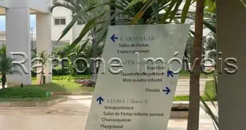 Aluga-se lindo apto de 83m2, 3 dormitórios e 1 suíte, todo reformado - condomínio jardins do brasil