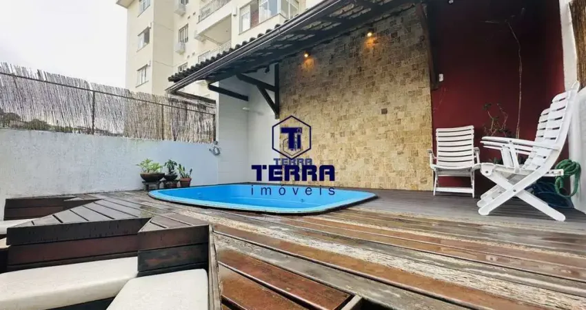 Cobertura duplex com piscina e área gourmet privativa, com 2 vagas de garagem