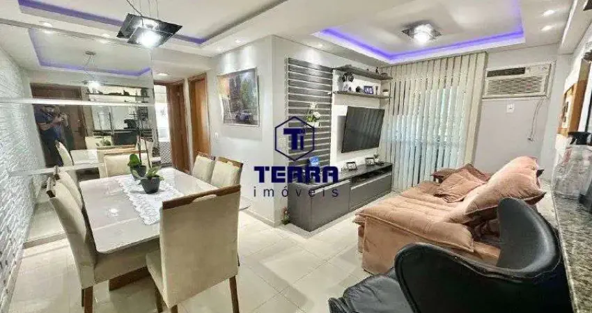 Excelente apartamento de 3 quartos com suíte mobiliado no badu!