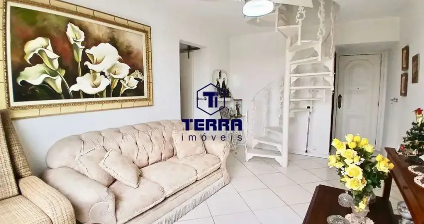 Ótima cobertura duplex com 3 quartos, uma suíte no fonseca. porteira fechada!!!